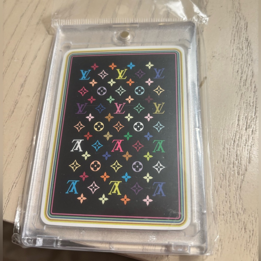 LV Murakami playing card